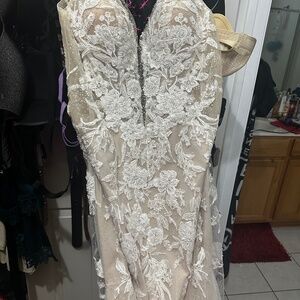 Size 14 morilee by Madeline Gardner wedding dress